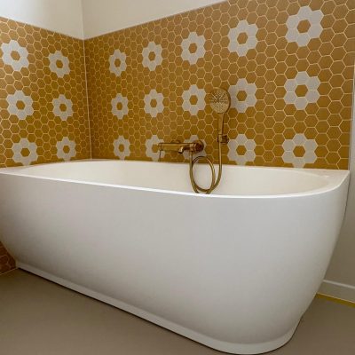 Retro badkamer met microtopping 2